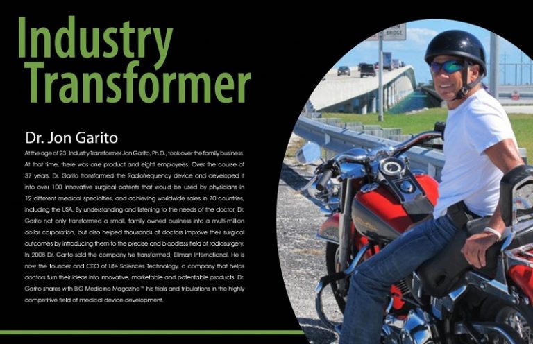 Industry Transformer: Dr. Jon Garito