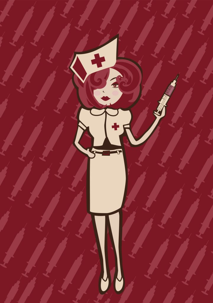 Did you know that nurses wore uniforms before doctors wore scrubs?