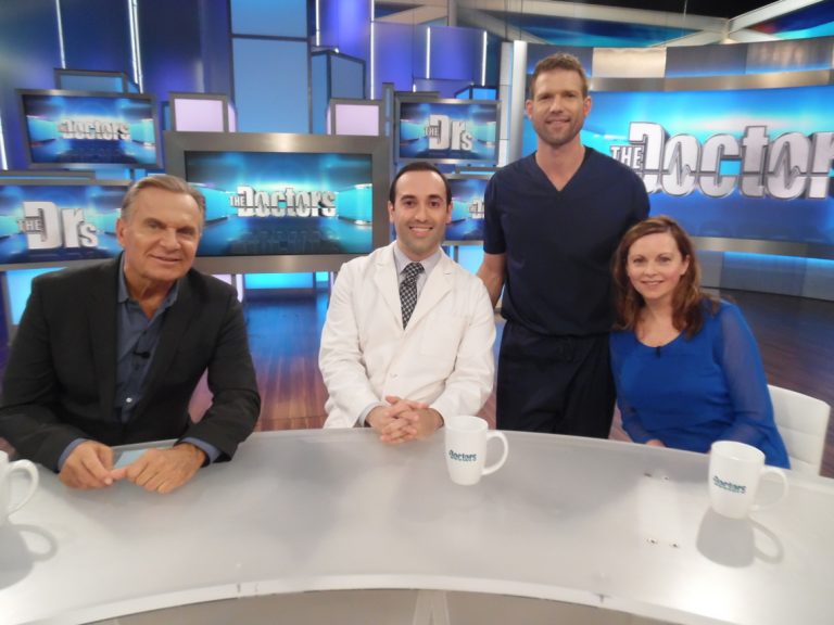 Dr. Kian Karimi Demonstrates New Thread Technology On The Doctors TV Show